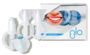 The Glo Professional teeth whitening system available at this Johns Creek orthodontist office